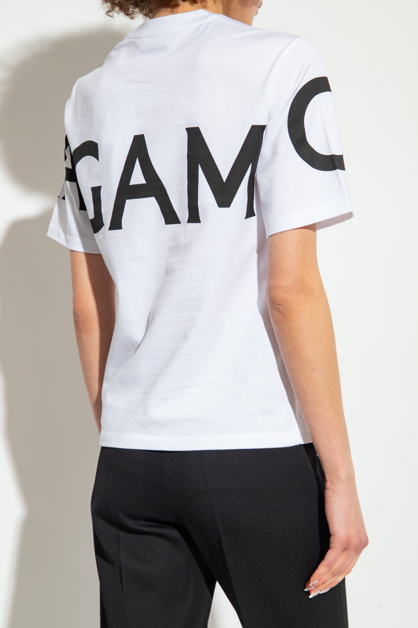 Ferragamo★素敵！Color Block Logo T-Shirt L Gray Ferragamo colour-block Trim T-shirt | Grey | FARFETCH ZA